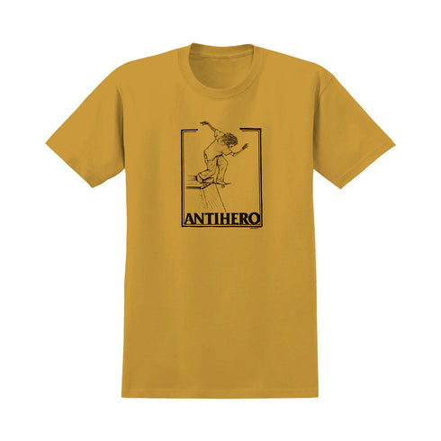 Anti Hero - Doobie Lance Mountain Shirt (Heather Mustard) *SALE