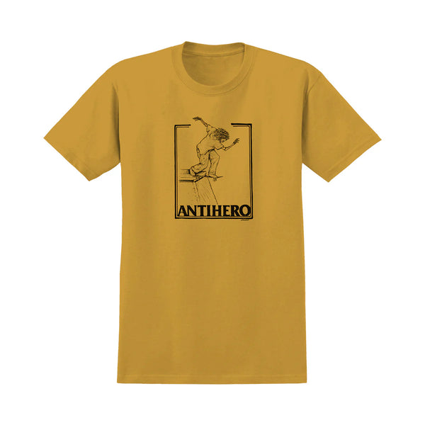 Anti Hero - Doobie Lance Mountain Shirt (Heather Mustard) *SALE