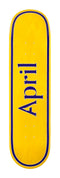 April - April OG Logo Yellow/Purple Deck (8.25"/8.5")