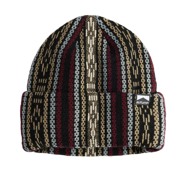 Autumn - Landscape Beanie (Merlot)