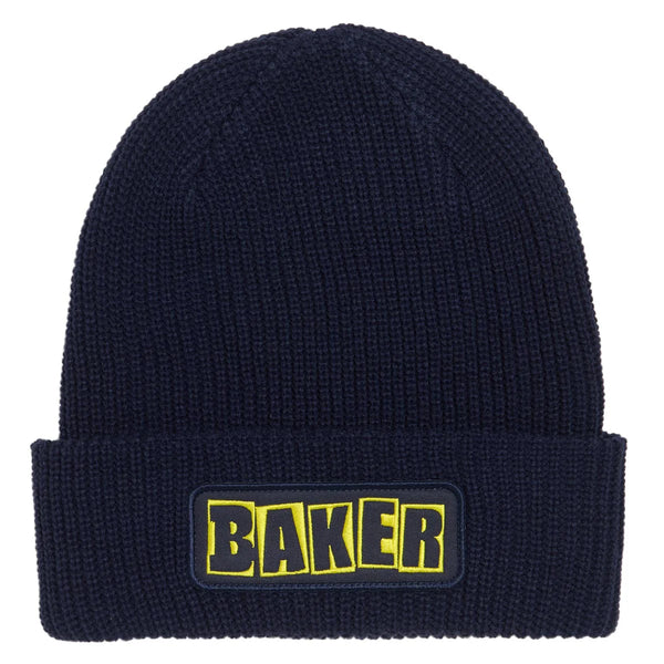 Baker - Brand Logo Beanie (Navy)