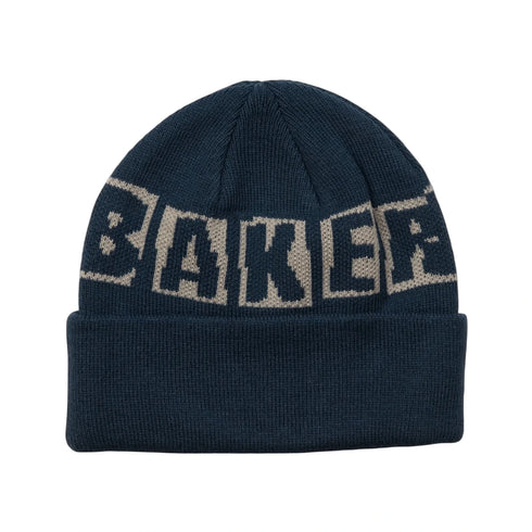 Baker - Brand Logo Beanie (Navy)