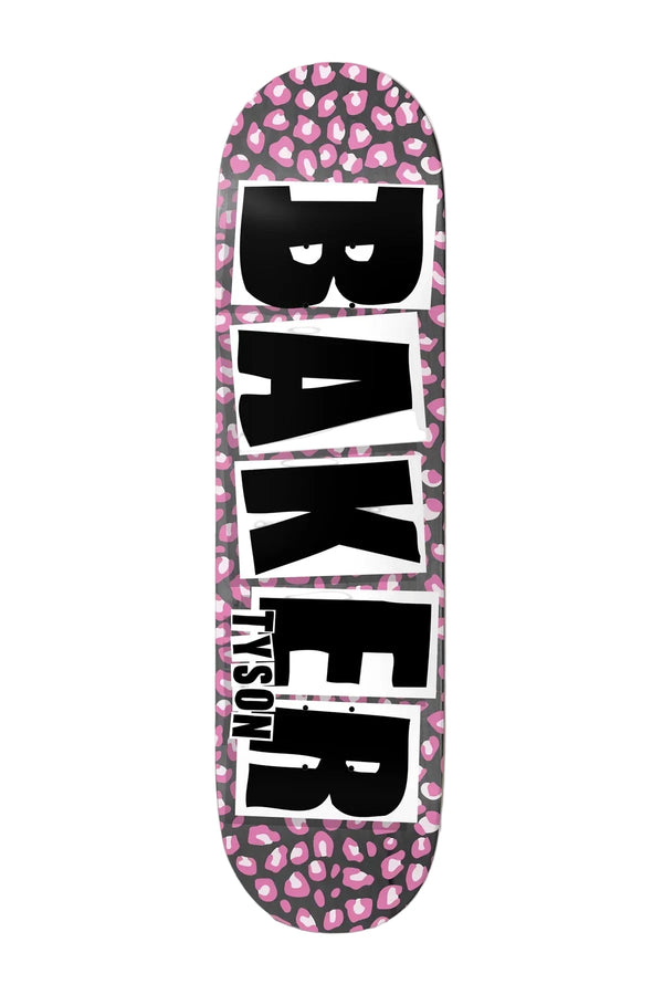 Baker - Tyson Brand Logo Hot Cheetah Deck (8.25")