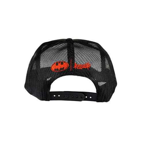 Welcome - Batman X Welcome Trucker Hat (Black)