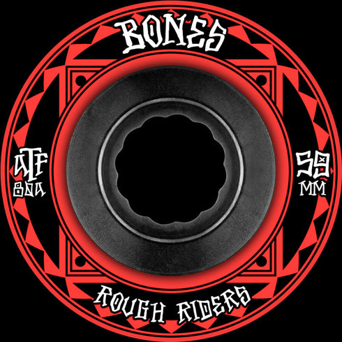 Bones - ATF Rough Runners 80a Red Wheels (59mm)