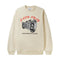 Cash Only - Boombox Nylon Applique Crewneck (Cream) *SALE