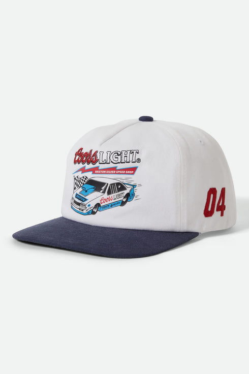 Brixton - Brixton x Coors Light Blower Hat (White/Coors Navy)