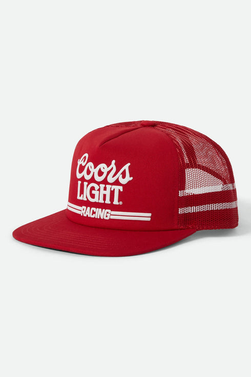 Brixton - Brixton x Coors Light Racing Trucker Hat (Coors Red/White)