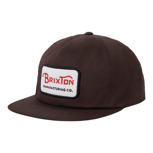 Brixton - Grade Snapback Hat (Pinecone Brown)