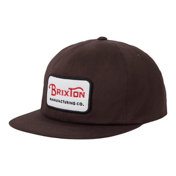 Brixton - Grade Snapback Hat (Pinecone Brown)