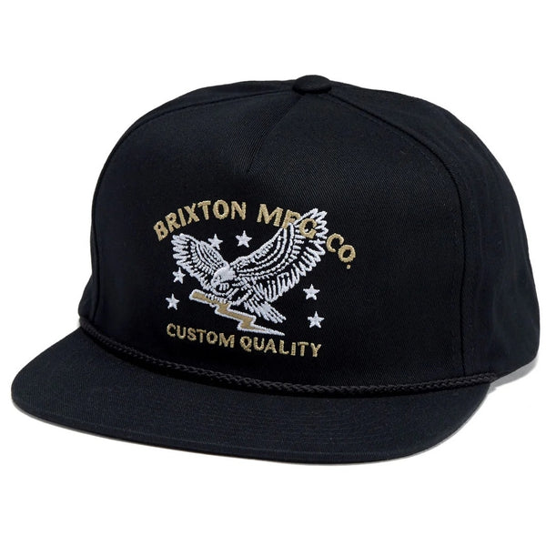 Brixton - Lamont Snapback Hat (Black)