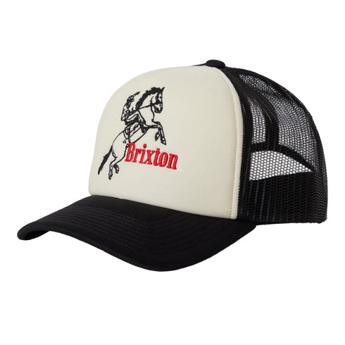 Brixton - Ranching Club Trucker Hat (Black/Off White)