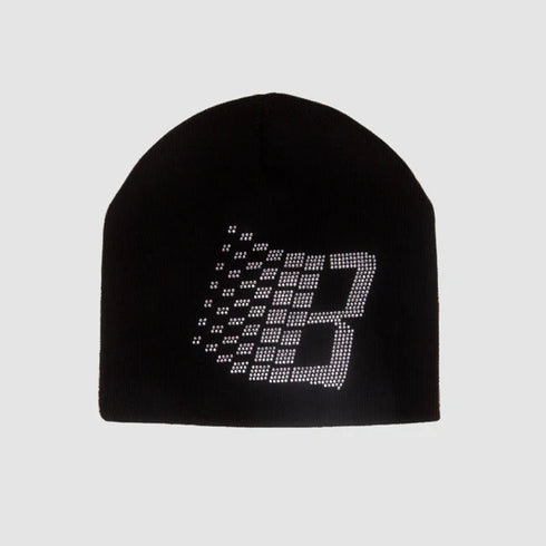 Bronze 56K - Rhinestone Beanie (Black)