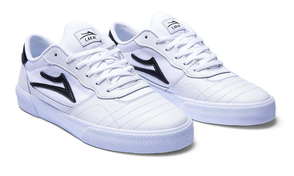 Lakai - Cambridge (White Leather) *SALE â 303boards.com