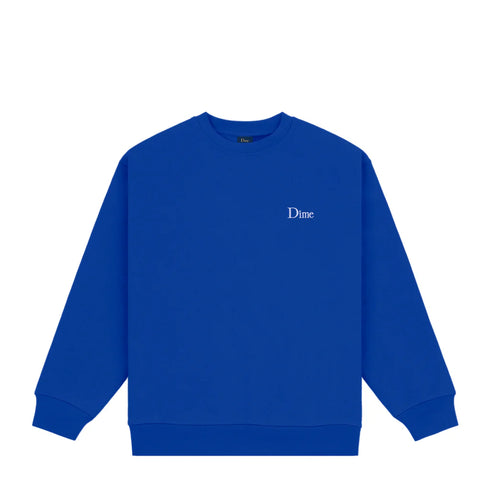 Dime - Classic Small Logo Crewneck (Navy Blue) *SALE