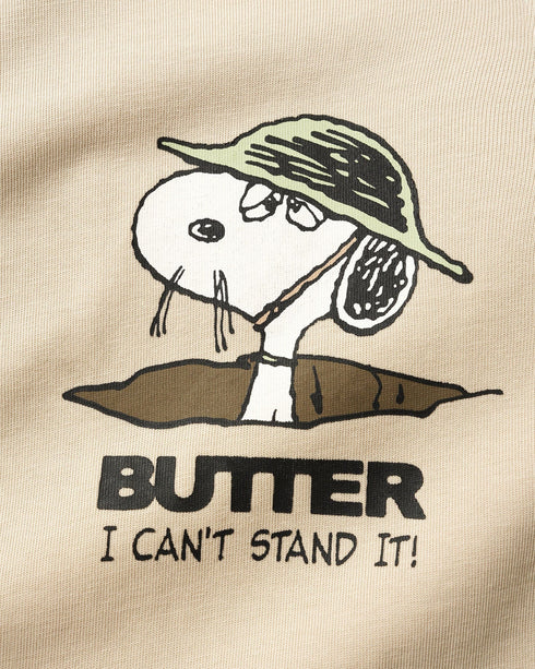 Butter Goods - Cant Stand It Shirt (Washed Sandstone)