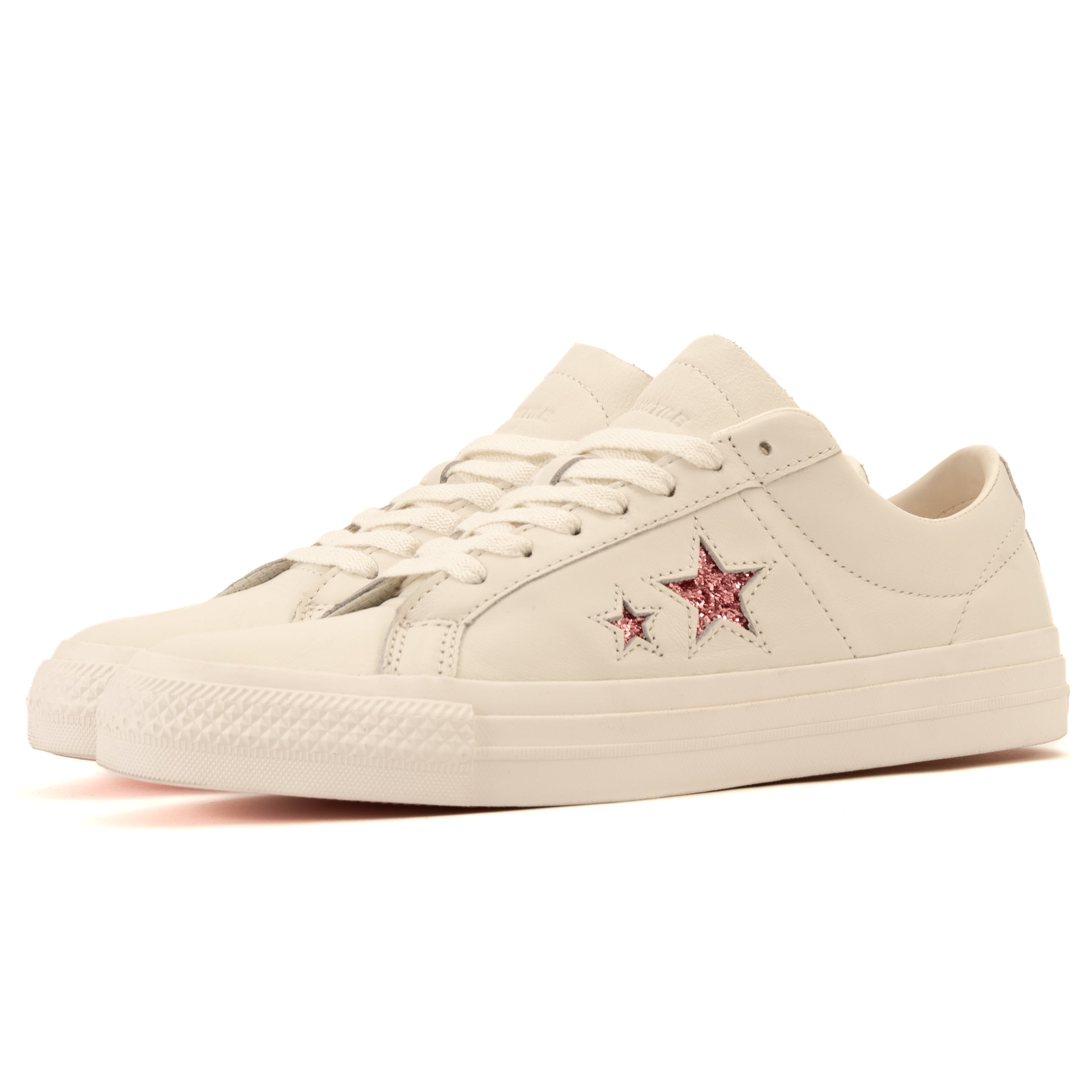 Converse Cons - Converse x Turnstile One Star Pro OX (White/Pink