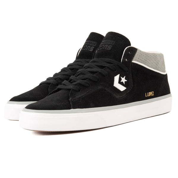Cons - Louie Lopez Pro Mid (Black/Ash Stone/White) *SALE