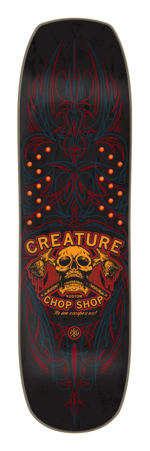 Creature - Chop Shop Pinstripe Shaped Deck (8.75")