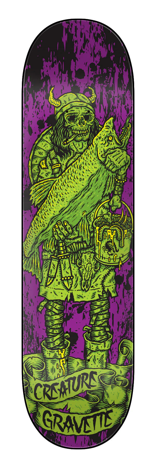 Creature - Gravette Viking Of Hesh Law XX Deck (8.3")