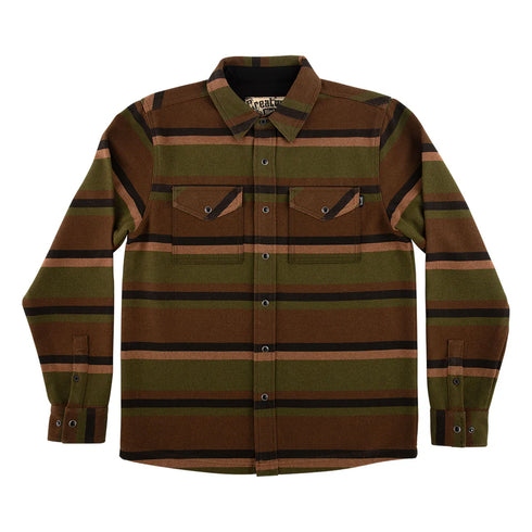 Creature - Horizon Long Sleeve Flannel (Hunter)
