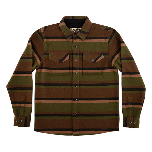 Creature - Horizon Long Sleeve Flannel (Hunter)