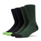 Creature - Logo 2 Pack Crew Socks (Black/Green)
