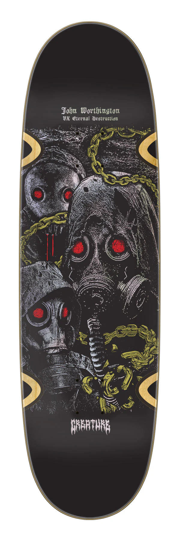 Creature - Worthington Mortem VX Shaped Deck (9")