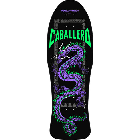 Powell - Steve Caballero Chinese Dragon Black/Purple Deck (10")