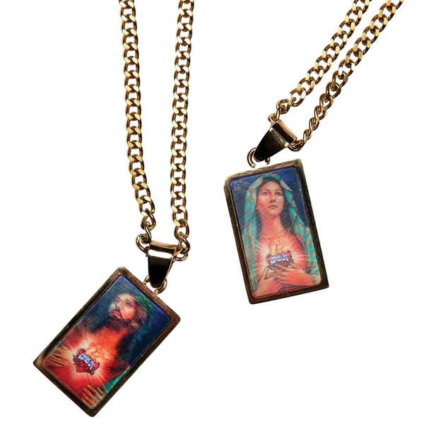 DGK - Pray Lenticular Necklace (Gold)