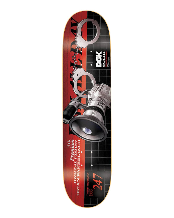 DGK - Premium Vision Panebianco Street Soldier Deck (8.25")