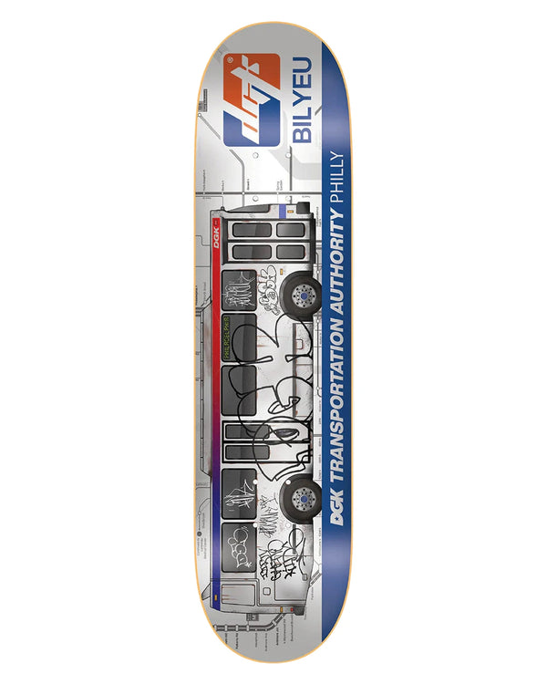 DGK - Transportation Bilyeu Skateboard Deck (8.06")