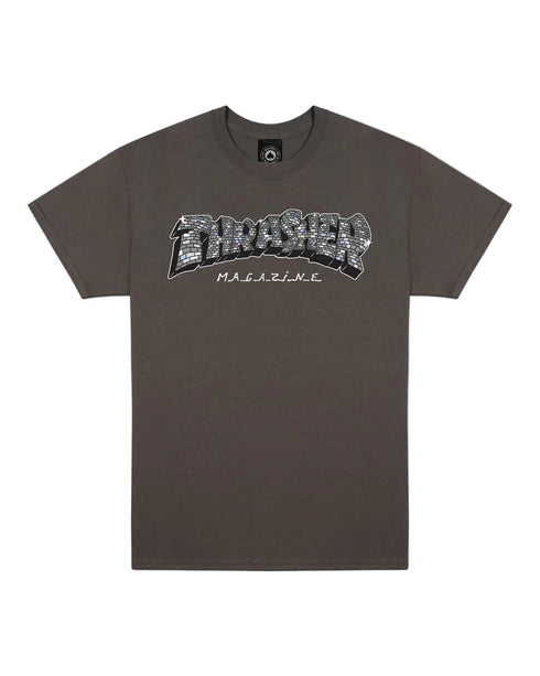 Thrasher - Disco By Spanky Shirt (Charcoal)