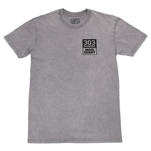 303 Boards - 303 X Mike Giant The Big Pig Shirt (Ash Stone)