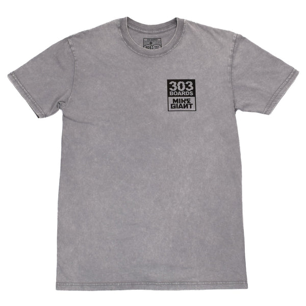 303 Boards - 303 X Mike Giant The Big Pig Shirt (Ash Stone)