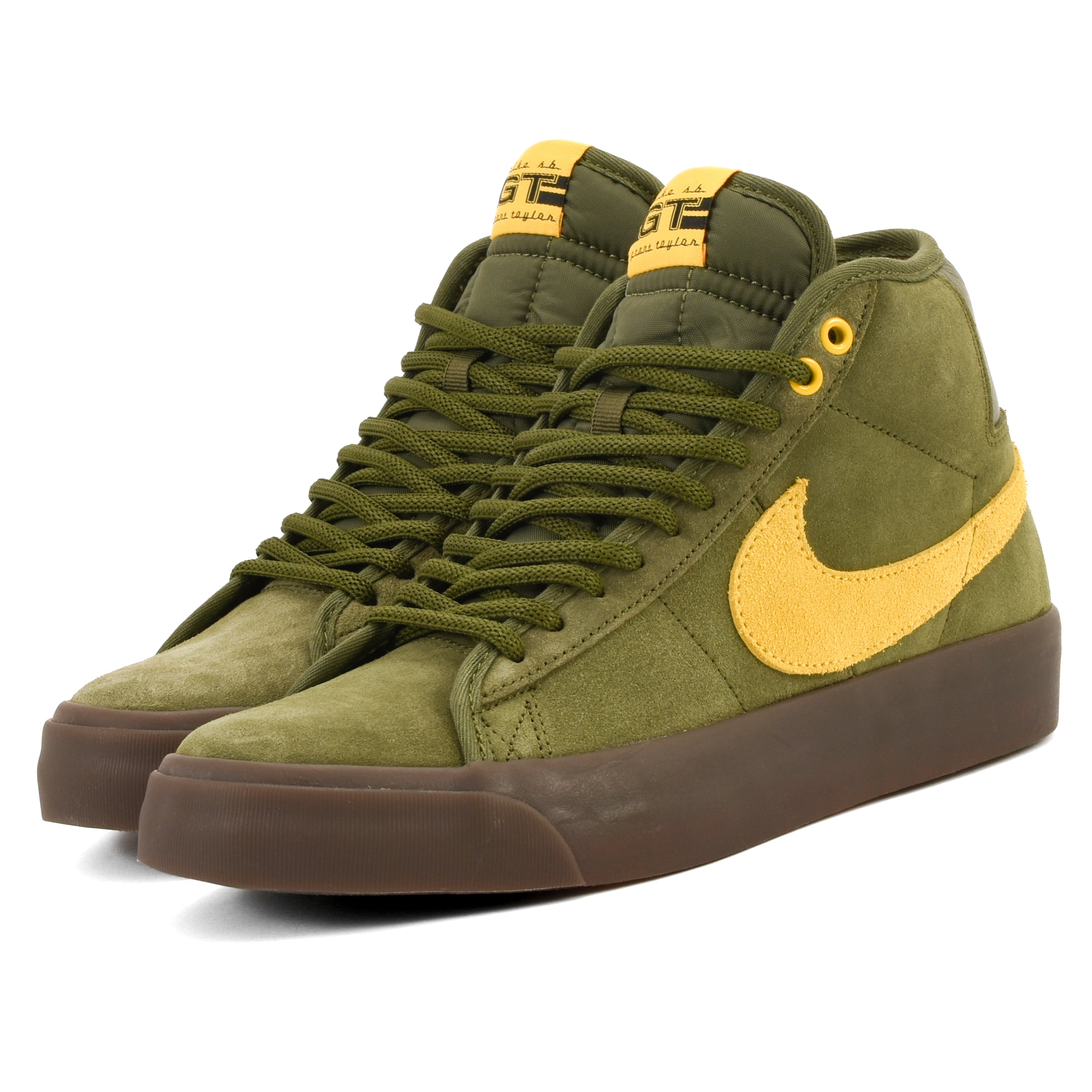 nike blazer sb qs×antihero Nike SB - AntiHero Blazer Mid Pro QS (Rough Green/Amarillo) *SALE