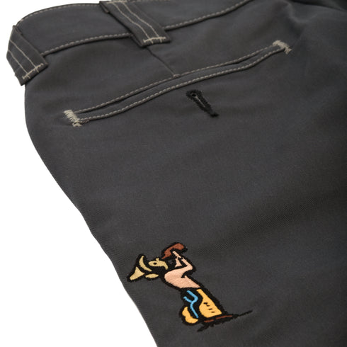 303 Boards - 303 X Paky Wild Frontier X Dickies Skateboarding Regular Fit Double Knee Pants (Charcoal) *SALE