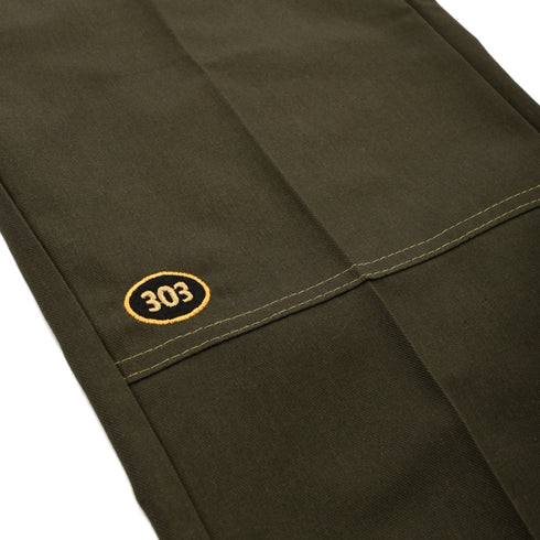 303 Boards - 303 X Paky Wild Frontier X Dickies Skateboarding Regular Fit Double Knee Pants (Olive Green) *SALE