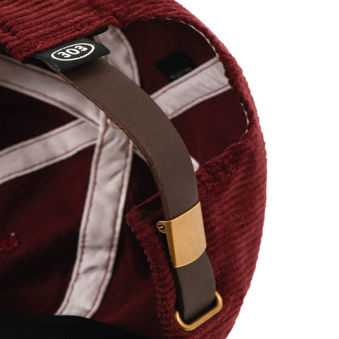 303 Boards - Colfax Cheers Corduroy Hat (Maroon)