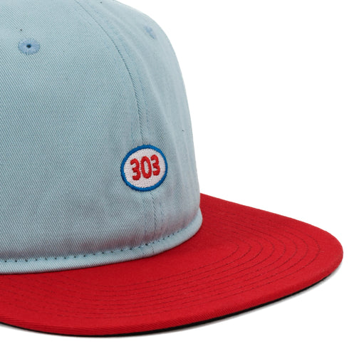 303 Boards - 303 Oval Hat (Red/Frost)