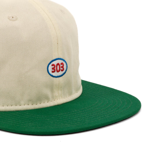 303 Boards - 303 Oval Hat (Green/Cream)