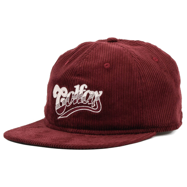 303 Boards - Colfax Cheers Corduroy Hat (Maroon)