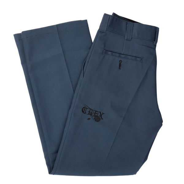 303 Boards - 303 CLFX Rose x Dickies Skateboarding Regular Fit Twill Pants (Airforce Blue)