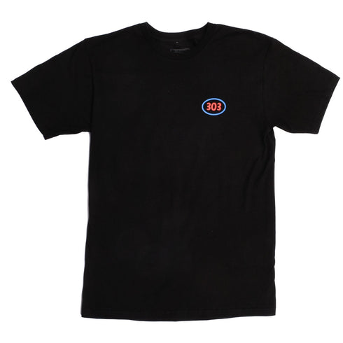 303 Boards - 303 Oval Shirt (Black)