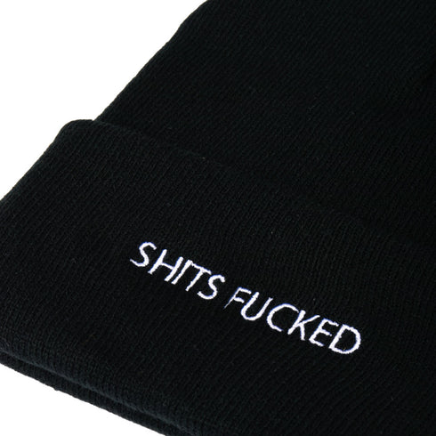 Designer Trash - Shits Fucked Beanie (Black)