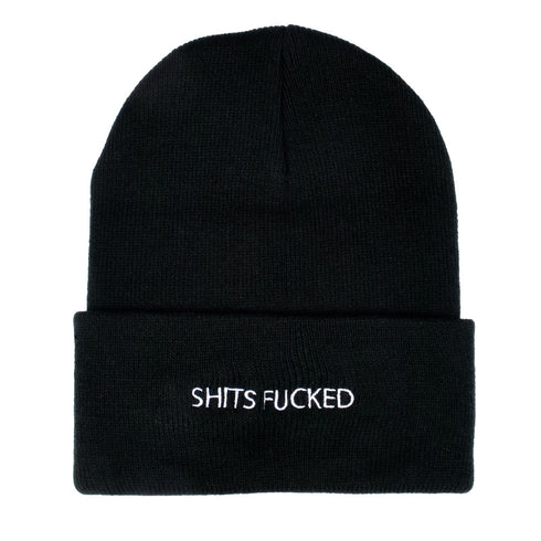 Designer Trash - Shits Fucked Beanie (Black)