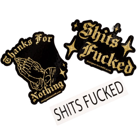 Designer Trash - Sticker Pack (3 Stickers)