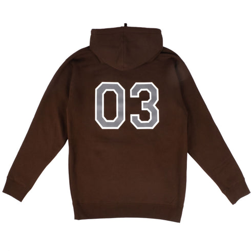 303 Boards - Big 3 Hoodie (Brown)