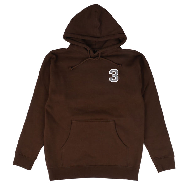 303 Boards - Big 3 Hoodie (Brown)