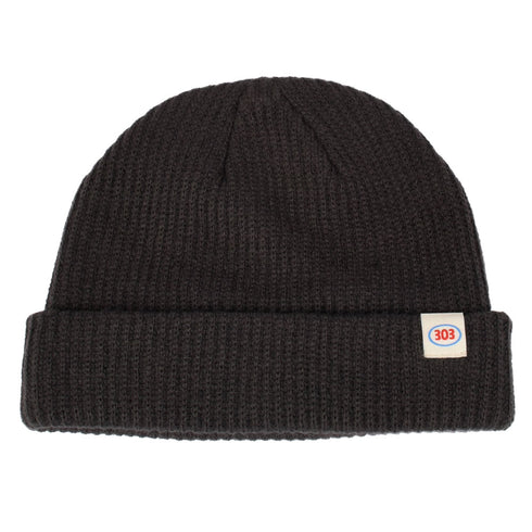 303 Boards - 303 Oval Dock Wear Beanie (Charcoal)
